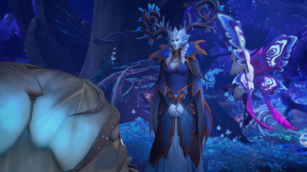 WoW Winter Queen Ysera of my sister